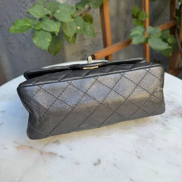 Chanel Mini Reissue 2.55 Single Flap Quilted Leather Crossbody - Picture 11 of 15